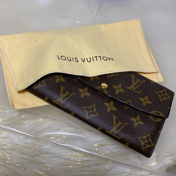 Portefeiulle Sarah Long Bifold Wallet With duster - Picture 10 of 16